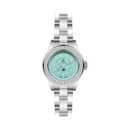 Paris Polo Club PPC-FE12-SL-BG Solid Steel Band Women Watch 